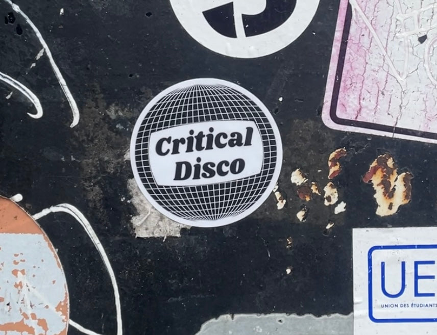 Pack de 3 stickers — Critical Disco