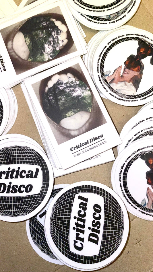 Pack de 3 stickers — Critical Disco