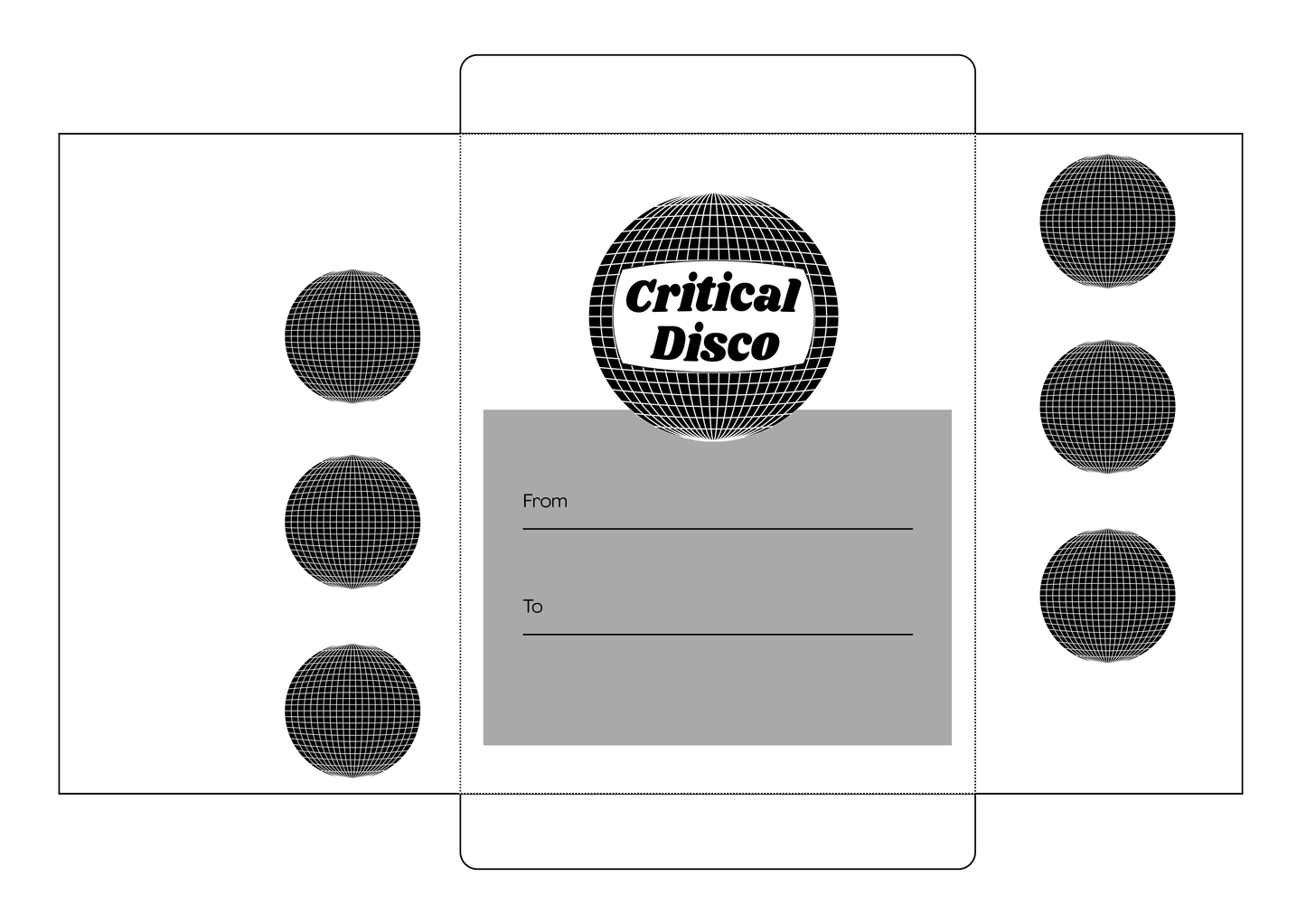 Critical Disco. Carte Cadeau Digitale.